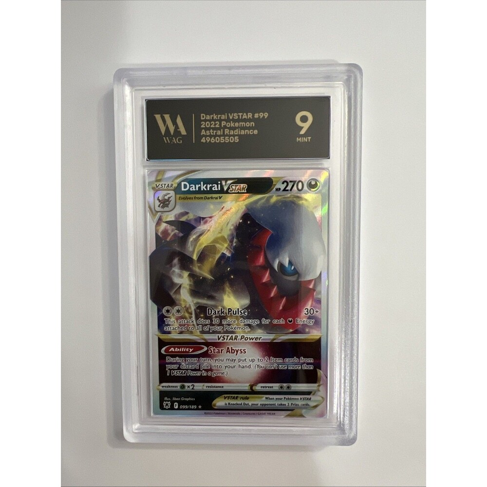 Darkrai VSTAR #99 2022 Pokemon Astral Radiance Mint 9 099/189